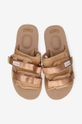 beige Suicoke ciabatte slide MOTO-VHL CAMEL