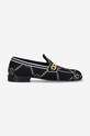 Mokasinke Marni Moccasin Shoe tekstil crna MOMR003802.P4601