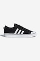 adidas Originals tenisówki Nizza syntetyczny czarny CQ2332