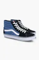 μπλε Πάνινα παπούτσια Vans Sk8-Hi