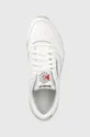 white Reebok Classic leather sneakers Classic Leather