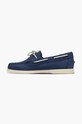 Sebago Docksides Portland Nubuck 7000GA0 granatowy AA00