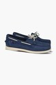 Sebago Docksides Portland Nubuck granatowy 7000GA0