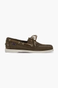 καφέ Μοκασίνια σουέτ Sebago Docksides Portland Nubuck Ανδρικά