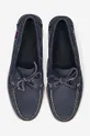 navy Sebago leather loafers
