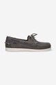 Sebago leather loafers casual gray 70015H0