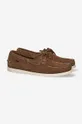 Mokasinke od brušene kože Sebago Portland Flesh Out 7111PTW BEIGE CAMEL Muški