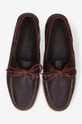 brown Sebago leather loafers