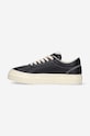 Shoes Stepney Workers Club leather sneakers Dellow M Leather YA01110 black