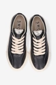 black Stepney Workers Club leather sneakers Dellow M Leather