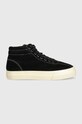 Stepney Workers Club sneakers din piele întoarsă Varden M Suede YA02015 negru AA00