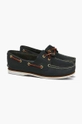 черен Кожени мокасини Timberland Classic Boat 2 Eye