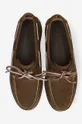 brown Timberland suede loafers Classic Boat 2 Eye