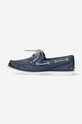 Shoes Timberland leather loafers Classic Boat 2 Eye A2GAZ blue