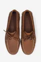 brown Timberland leather loafers Classic Boat 2 Eye