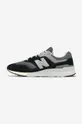 New Balance sneakers CM997HBK  Uppers: Textile material, Suede Inside: Textile material Outsole: Synthetic material