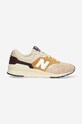 New Balance sneakers CM997HRT faux grain leather yellow CM997HRT