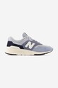 New Balance sneakers CM997HRY faux grain leather blue CM997HRY