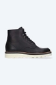 black Fracap leather shoes EXPLORER Men’s