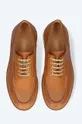 brown Fracap leather shoes POSTMAN DERBY