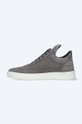 Filling Pieces sneakers din piele întoarsă Low top Ripple Nubuck gri