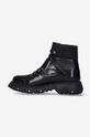 Filling Pieces leather biker boots  Uppers: Patent leather Inside: Natural leather Outsole: Synthetic material