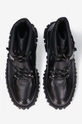 black Filling Pieces leather biker boots