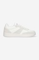 A.P.C. sneakersy skórzane Plain skóra zamszowa biały PUAAW.M56112