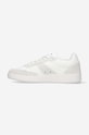 Obuv Kožené tenisky A.P.C. Plain PUAAW-M56112 WHITE PUAAW.M56112 biela