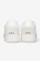 A.P.C. leather sneakers Plain PUAAW-M56112 WHITE