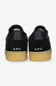 A.P.C. sneakers din piele Plain