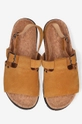 brown A.P.C. suede sandals Sandales Noe