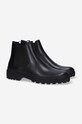 A.P.C. sztyblety skórzane Cali PXBAA.H54194 czarny