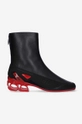 black Raf Simons leather shoes Men’s