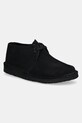 Замшеві туфлі Clarks Originals замша чорний 26155486