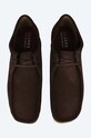Semišové polobotky Clarks Originals Wallabee hnědá 26156606
