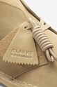Clarks Originals pantofi de piele întoarsă Originals Desert 26165802 bej