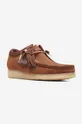brown Clarks suede shoes Originals Wallabee