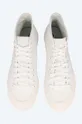 white adidas Originals trainers B41643 Nizza Hi