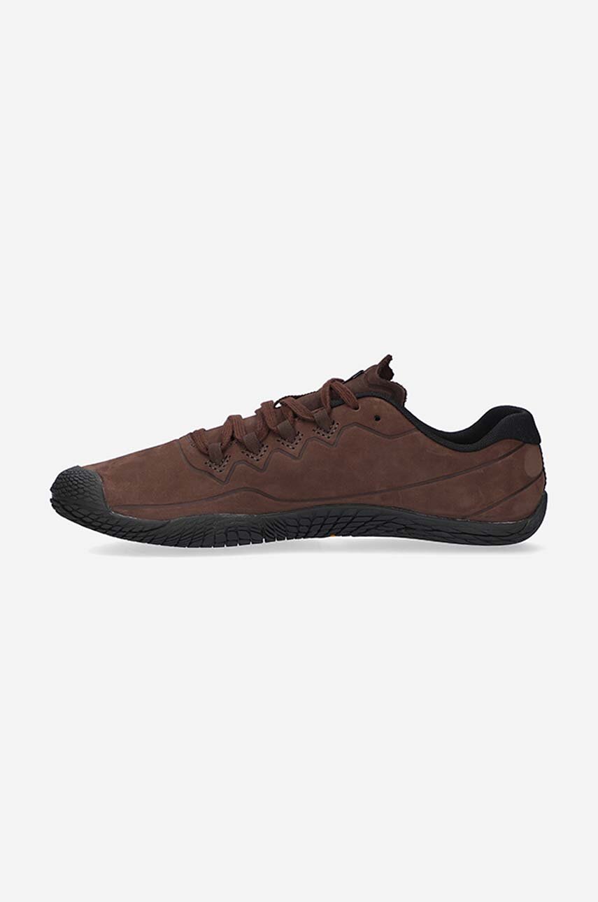 Σουέτ κλειστά παπούτσια Merrell Vapor Glove 3 Luna Ltr  Πάνω μέρος: Δέρμα σαμουά Εσωτερικό: Υφαντικό υλικό Σόλα: Συνθετικό ύφασμα