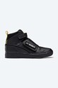 Reebok Classic sneakers din piele x Jurassic Park Stomper GX5412 înalt negru GX5412