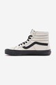 Obuwie Vans trampki skórzane SK8-HI VN0A38GF9XO biały