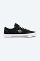 Vans sneakersy zamszowe UA Sid skóra zamszowa czarny VN0A54F5A6O