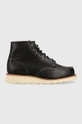 black Red Wing leather shoes Men’s