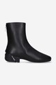 Raf Simons leather chelsea boots Solaris Hight grain leather black HR780010L