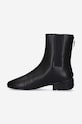 Raf Simons leather chelsea boots Solaris Hight HR780010L black AA00