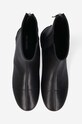Kožené kotníkové boty Raf Simons Solaris Hight HR780010L černá