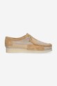 Semišové poltopánky Clarks Originals Wallabee casual béžová 26172156