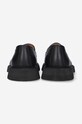 Încălțăminte A.P.C. mocasini de piele PXBAA.H53274 negru