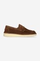 Astorflex suede loafers Mocassino Allacciato casual brown BOATFLEX.724